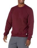 Russell Athletic 698HBM Dri-Power Fleece Crew Sweatshirt - Maroon - S