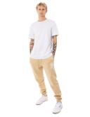 Russell Athletic Australia Men's Collegiate Flock Track Pant - Wood L