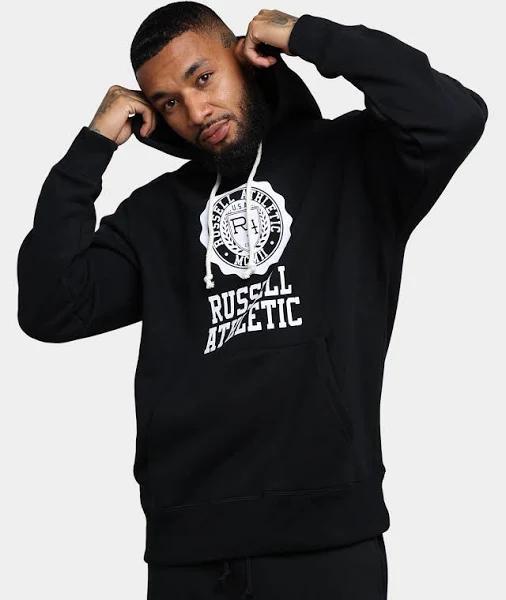 Russell Athletic Collegiate Hoodie Black - Size 2XL