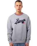 Russell Athletic Ebbets Sweat in Grey Grey Marle M