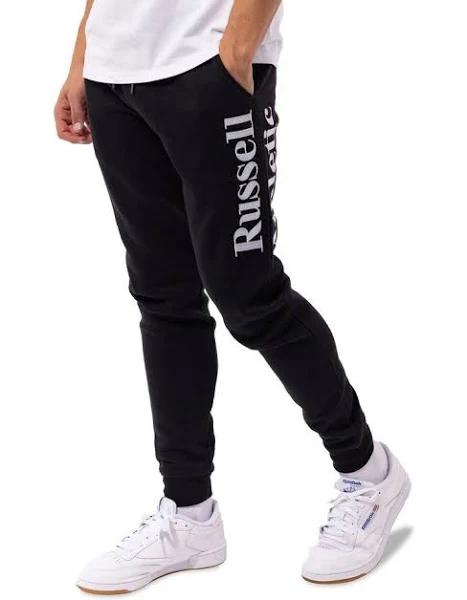 Russell Athletic Serif Trackpant in Black S