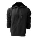 Russell Colour Mens Hooded Sweatshirt / Hoodie Orange 2XL