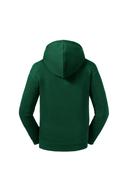Russell Kids/Childrens Authentic Zip Hooded Sweatshirt Bottle Green 7-8 Years