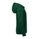 Russell Kids/Childrens Authentic Zip Hooded Sweatshirt Bottle Green 7-8 Years