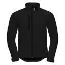 Russell Men's 140m Soft Shell Workwear Jacket Black XL