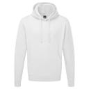 Russell Mens Authentic Hooded Sweatshirt / Hoodie White L