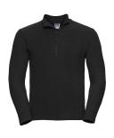 Russell Mens Authentic Quarter Zip Sweatshirt Black 4XL