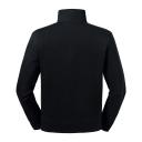 Russell Mens Authentic Quarter Zip Sweatshirt Black 4XL