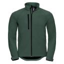 Russell Mens Water Resistant & Windproof Softshell Jacket (Bottle Green) (L)