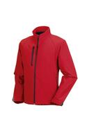 Russell Mens Water Resistant & Windproof Softshell Jacket Classic Red Mens Jacket