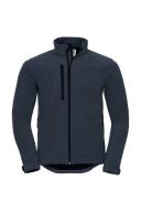 Russell Mens Water Resistant & Windproof Softshell Jacket French Navy Mens Jacket