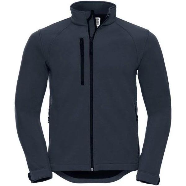 Russell Mens Water Resistant & Windproof Softshell Jacket French Navy Mens Jacket