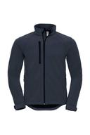 Russell Mens Water Resistant & Windproof Softshell Jacket French Navy Mens Jacket