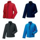 Russell Mens Water Resistant & Windproof Softshell Jacket French Navy Mens Jacket