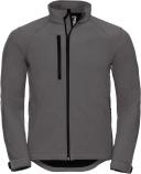 Russell Mens Water Resistant & Windproof Softshell Jacket Titanium Mens Jacket