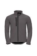 Russell Mens Water Resistant & Windproof Softshell Jacket Titanium Mens Jacket