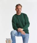 Russell Raglan Sweatshirt - Black, L