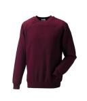 Russell Raglan Sweatshirt - Black, L
