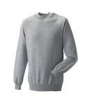 Russell Raglan Sweatshirt - Black, L