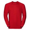 Russell Raglan Sweatshirt - Black, L