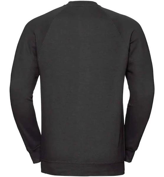Russell Raglan Sweatshirt - Black, L