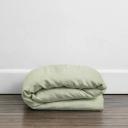 Rust Stripe 100% French Flax Linen Bedding Set - Single - Bed Threads