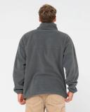 Rusty Middle Section Crew Polar Fleece Gull L / Grey