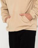 Rusty Middle Section Crew Polar Fleece - Light Fennel - S