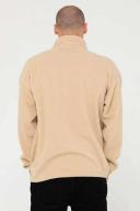Rusty Middle Section Crew Polar Fleece - Light Fennel - S