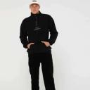Rusty Middle Section Crew Polar Fleece - Light Fennel - S