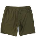 RVCA Men's Active Performance Yogger IV 17" Shorts With An Elastic Waistband Olive