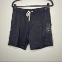 RVCA Men's Opposite Elastic Boardshorts - Black | Cotton - Swimoutlet.com