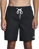 RVCA Men's Opposite Elastic Boardshorts - Black | Cotton - Swimoutlet.com