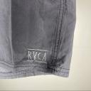 RVCA Men's Opposite Elastic Boardshorts - Black | Cotton - Swimoutlet.com