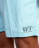 RVCA Men's Opposite Elastic Boardshorts - Black | Cotton - Swimoutlet.com