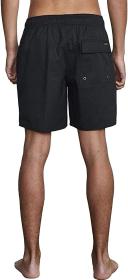 RVCA Men's Opposite Elastic Boardshorts - Black XXL | Cotton - Swimoutlet.com