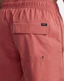 RVCA Men's Opposite Elastic Boardshorts - Dusty Pink | Cotton - Swimoutlet.com