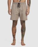 RVCA - Men's Shorts - Opposites Elastic 2 Shorts - Brown - Size L