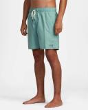 RVCA - Men's Shorts - Opposites Hybrid Elasticized Shorts - Green - Size M