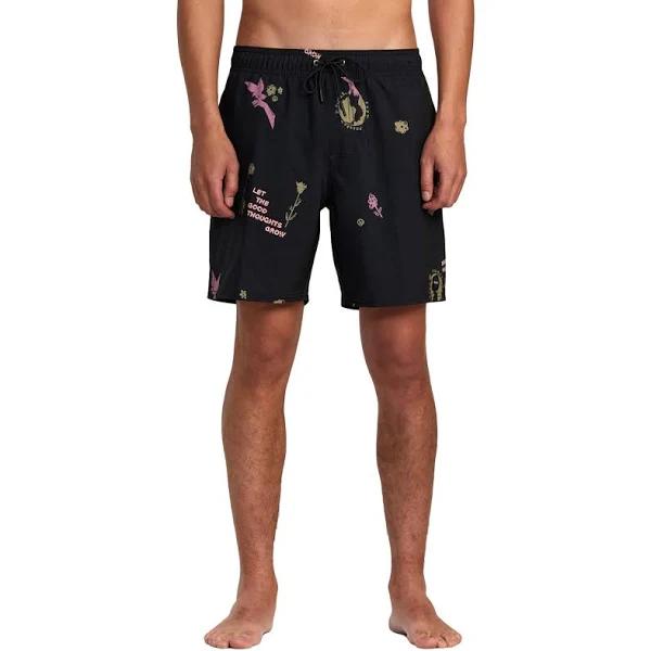 RVCA - VA Pigment Print Elastic Short - Size M