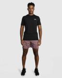 RVCA Yogger IV Elastic Short 17" Old Mauve S / Purple