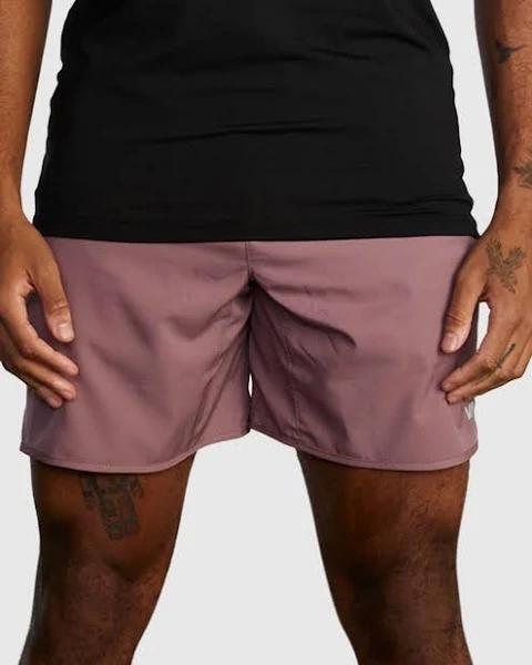 RVCA Yogger IV Elastic Short 17" Old Mauve S / Purple