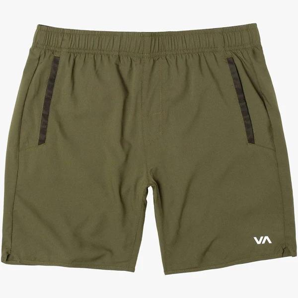 RVCA Yogger IV Shorts Green S Man