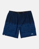 RVCA Yogger Stretch Athletic Shorts All Brand Navy