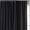 S-Fold Blockout Curtain Liner Granite by Freedom