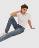 Saba Men's Fitzroy Slim Jean in Light Blue Wash Size 34