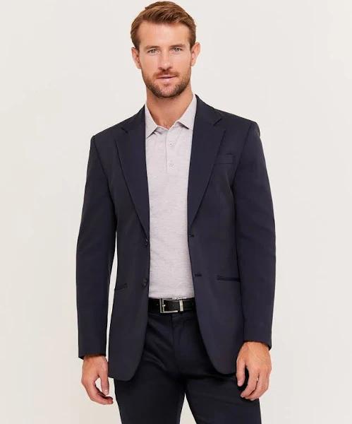 Saba Men's Judd Blazer in Dark Navy Size 38