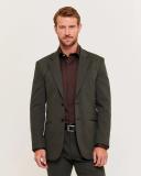 Saba Men's Judd Blazer in Forest Green Size 36