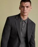 Saba Men's Judd Blazer in Forest Green Size 36