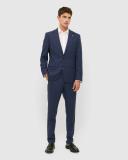 Saba Men's Melbourne Wool Suit Jacket in Blue Size 40